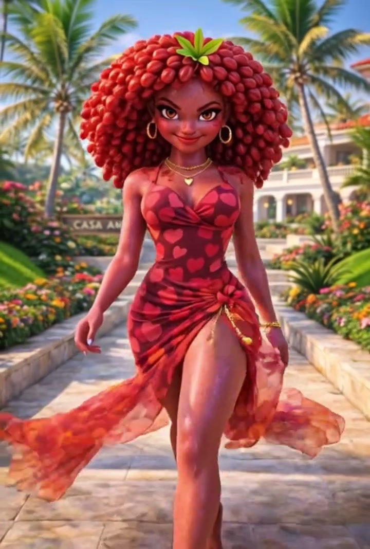 Razzeelena — Fruit Love Island Casa Amor girl